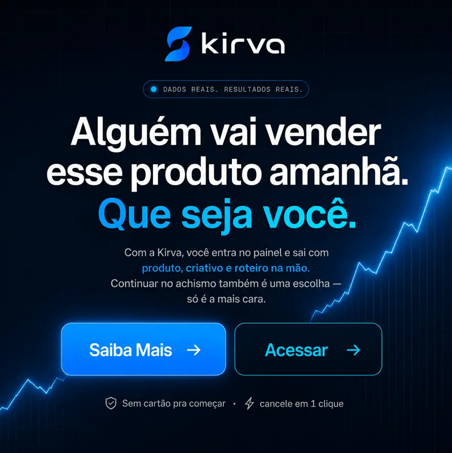Kirva com chamada para transformar dados em oportunidade